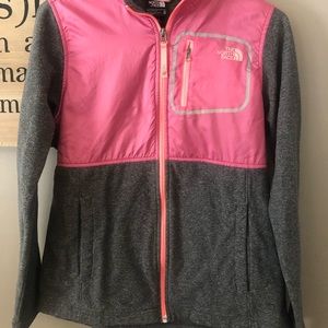 North Face Track Jacket, Size YXL.